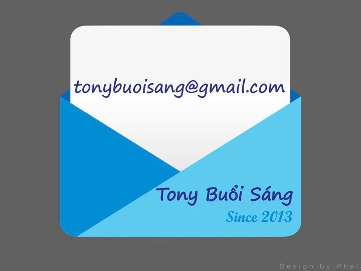 Thông báo về việc thay đổi logo fanpage Tony Buổi Sáng

Do hiện nay có quá nhiều…